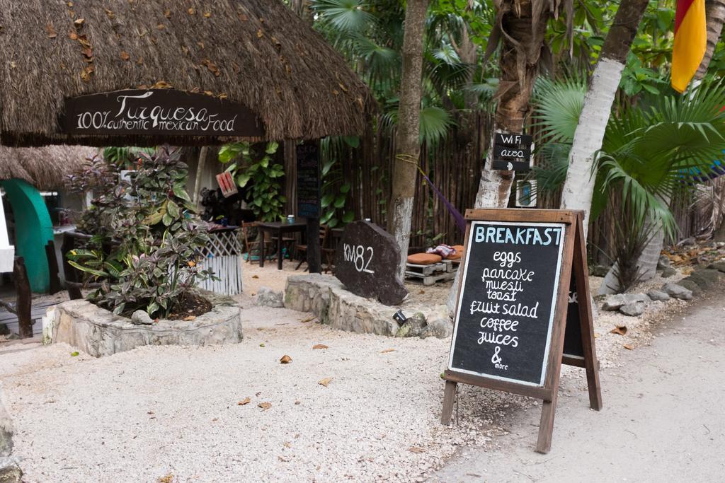 Turquesa Tulum Jungle Camping Hotel Exterior foto